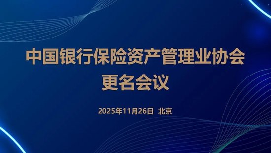 中国银行保险资产管理业协会召开更名会议  第1张