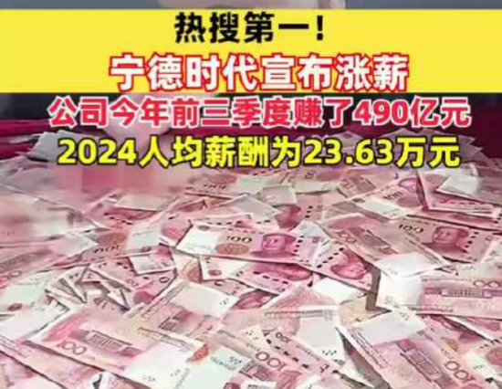 宁德时代,“侮辱性”涨薪? 第2张 宁德时代,“侮辱性”涨薪? 第2张