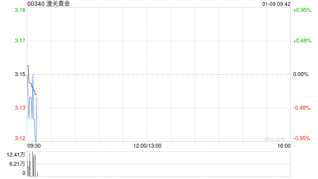 潼关黄金获蒋薇增持164万股 每股作价2.99港元  第1张