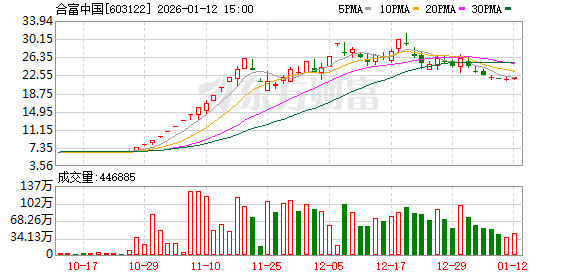 合富中国：2025年1月-12月份累计营业收入简报  第1张
