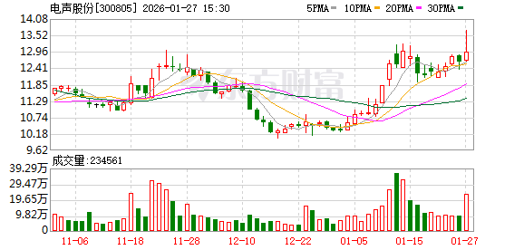 电声股份2025年净利润预计增长135.03%~177.77% 第1张 电声股份2025年净利润预计增长135.03%~177.77% 第1张