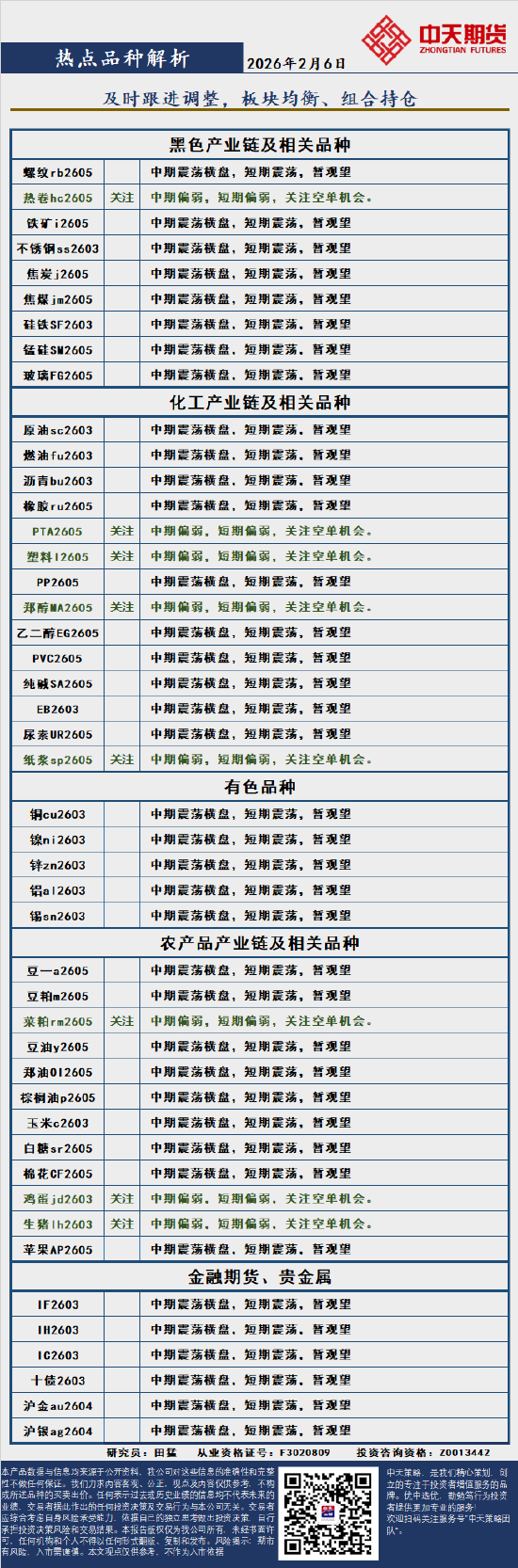中天策略:2月6日市场分析  第3张