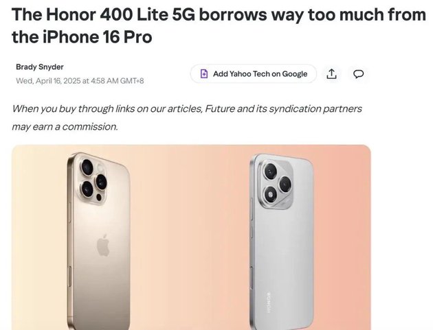 因为一枚“假摄像头”，荣耀在海外惹上了大麻烦  第4张