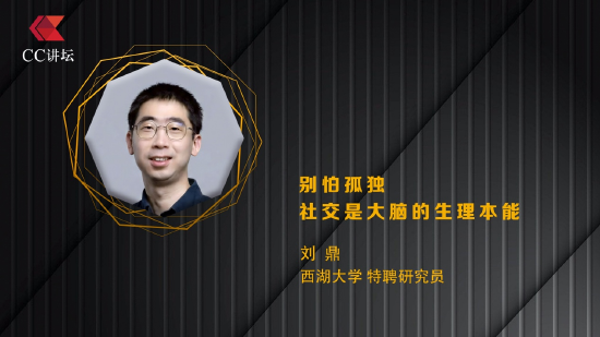 西湖大学特聘研究员刘鼎：别怕孤独 社交是大脑的生理本能  第1张