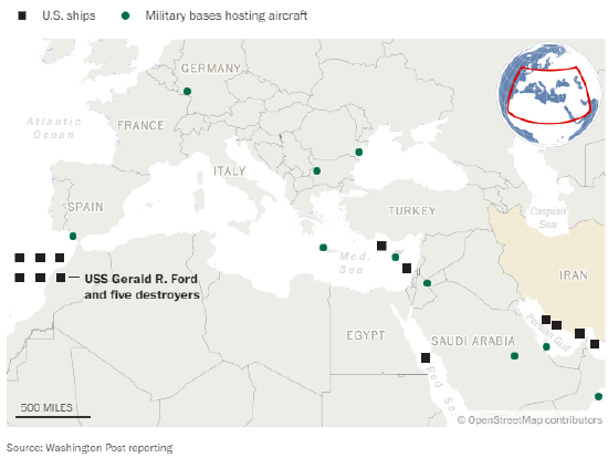美军打击力量成型，特朗普似已准备对伊朗动武  第2张