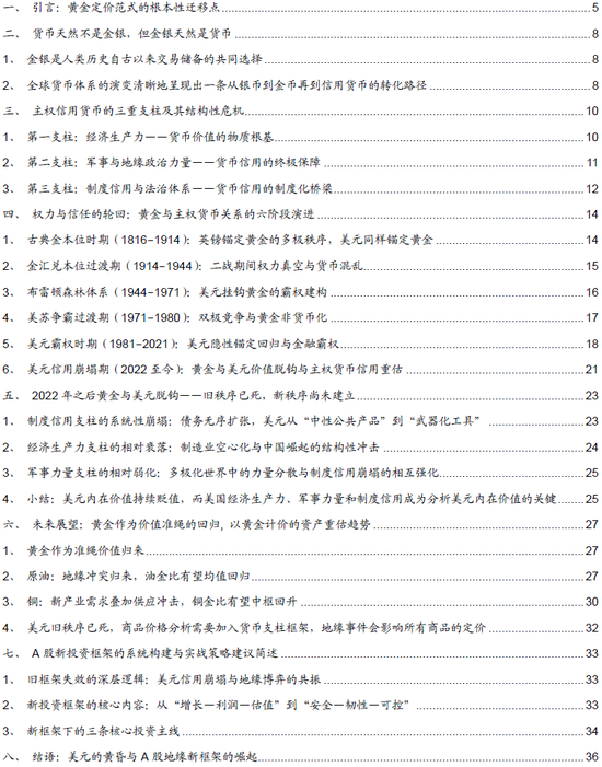 招商策略:美元的黄昏 黄金影子锚归来与A股地缘新框架 第1张 招商策略:美元的黄昏 黄金影子锚归来与A股地缘新框架 第1张