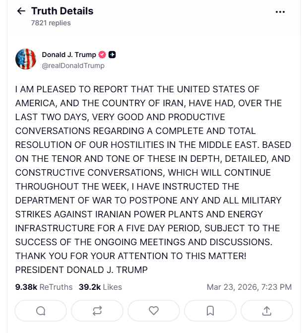 特朗普又被“光速打脸”？伊朗议长：并未与美国进行谈判！  第4张