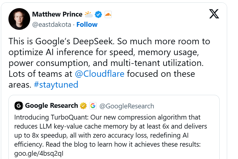 谷歌突破性算法震惊硅谷 华尔街激辩：内存需求要降温了？  第4张